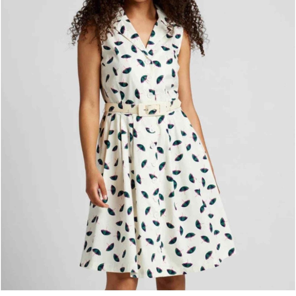 ModCloth Umbrella Brunch Dress Size Small